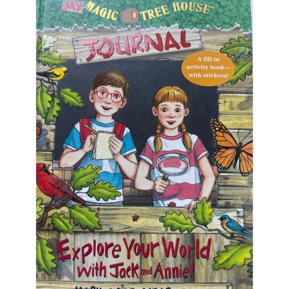 Magic Tree House Books 1-4 & Journal Dinosaurs Medieval Castle Pyramids & Pirate - Picture 4 of 6